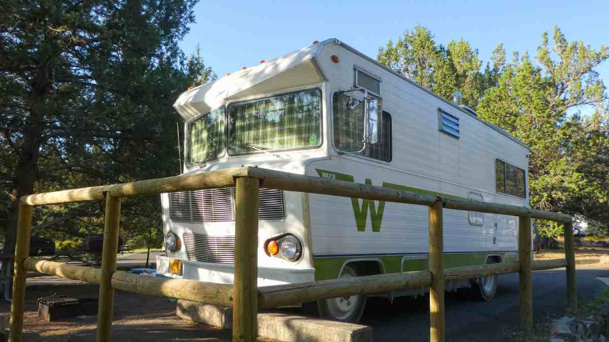 RV in campground