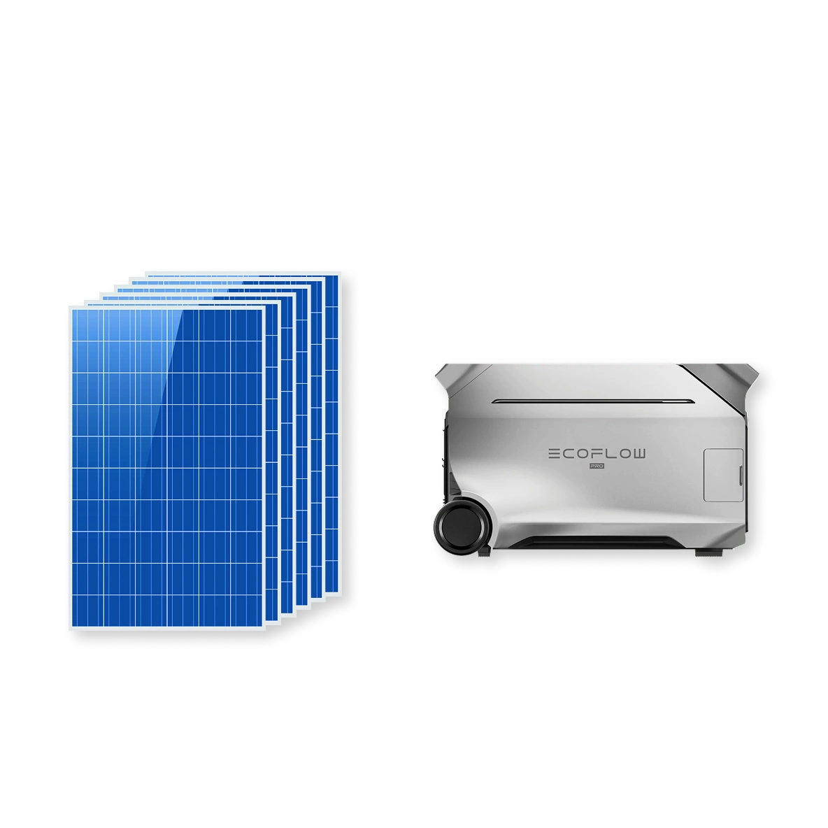 Roamer 1320 EcoFlow high-capacity RV solar package
