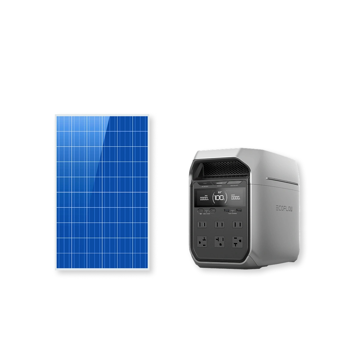 Roamer 220 EcoFlow portable RV solar power package