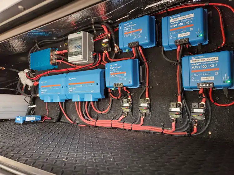 Victron power management system wall