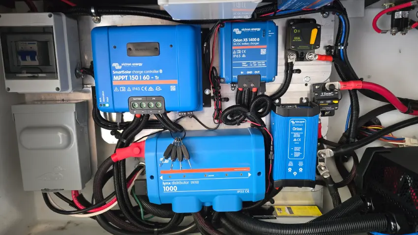 Professional RV solar wiring and component installation